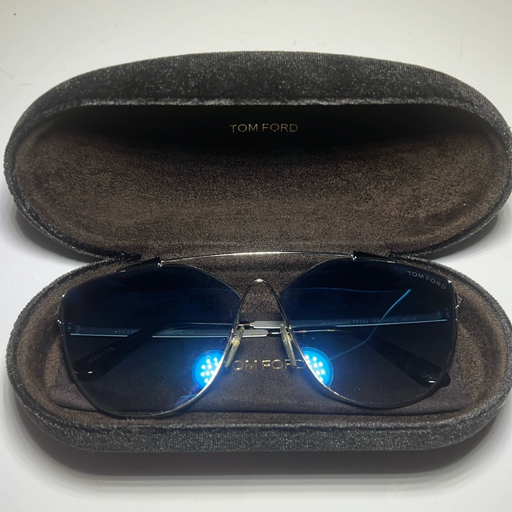 Tom Ford sunglasses blue lenses